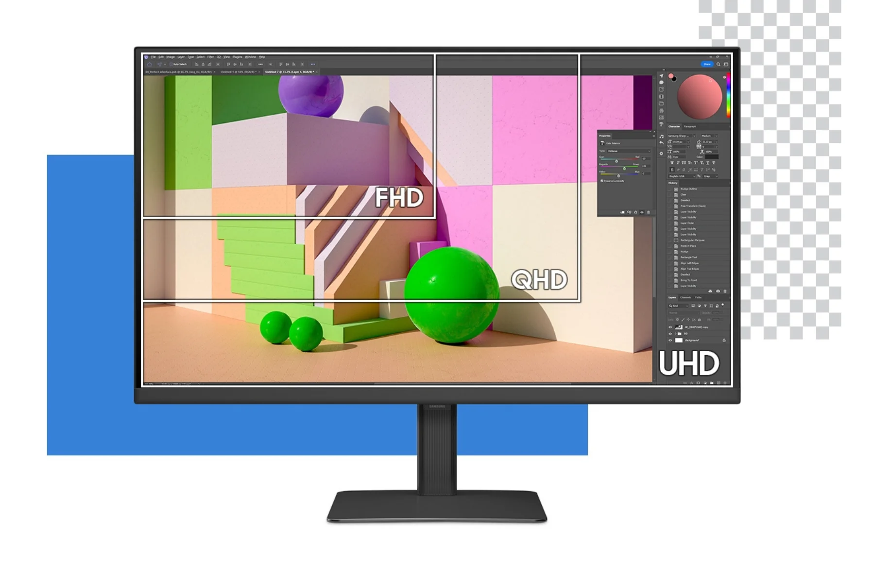 Monitor Samsung ViewFinity LS32D800UAUXEN UHD rozlisenie