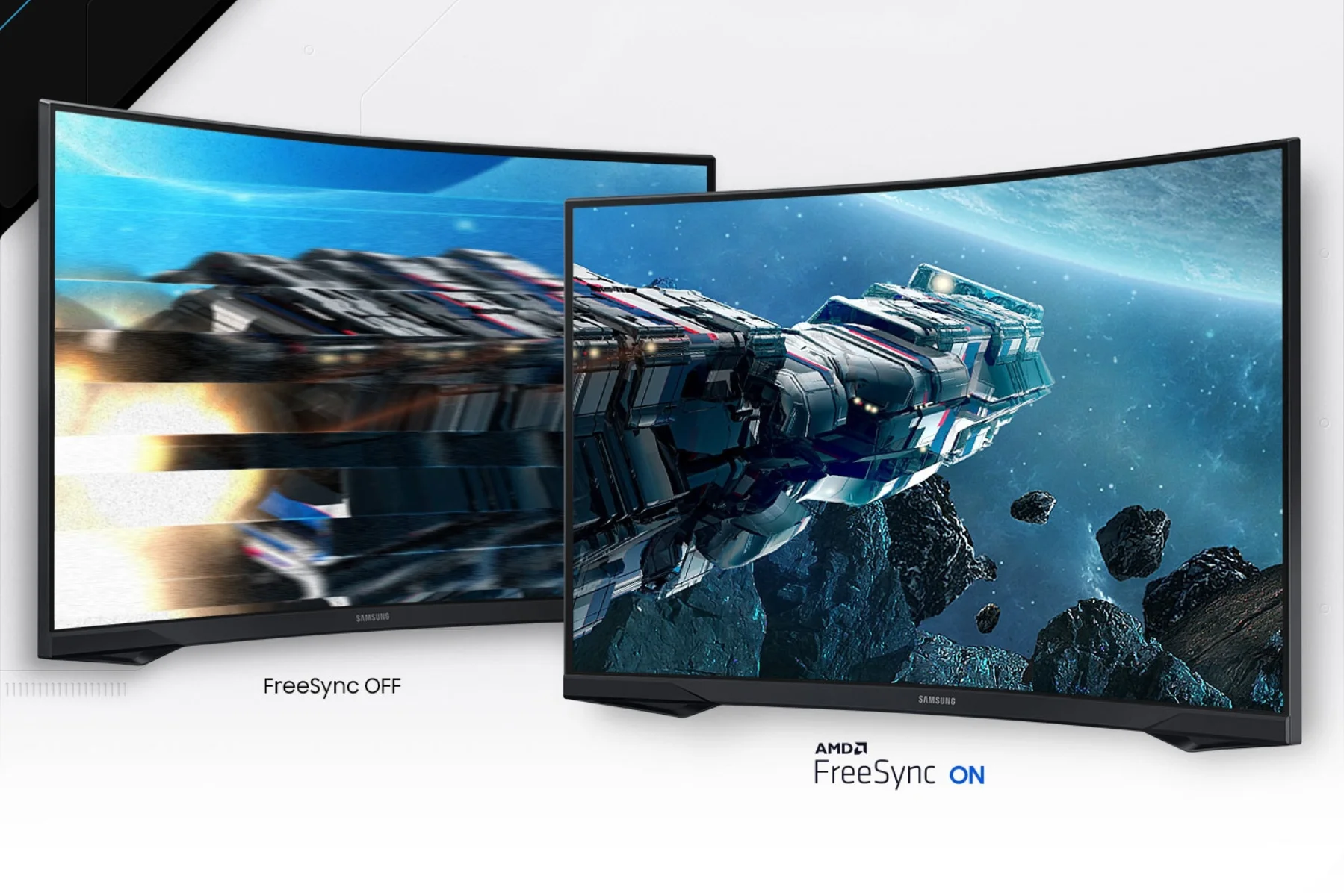 Monitor Samsung Odyssey G55C amd radeon freesync