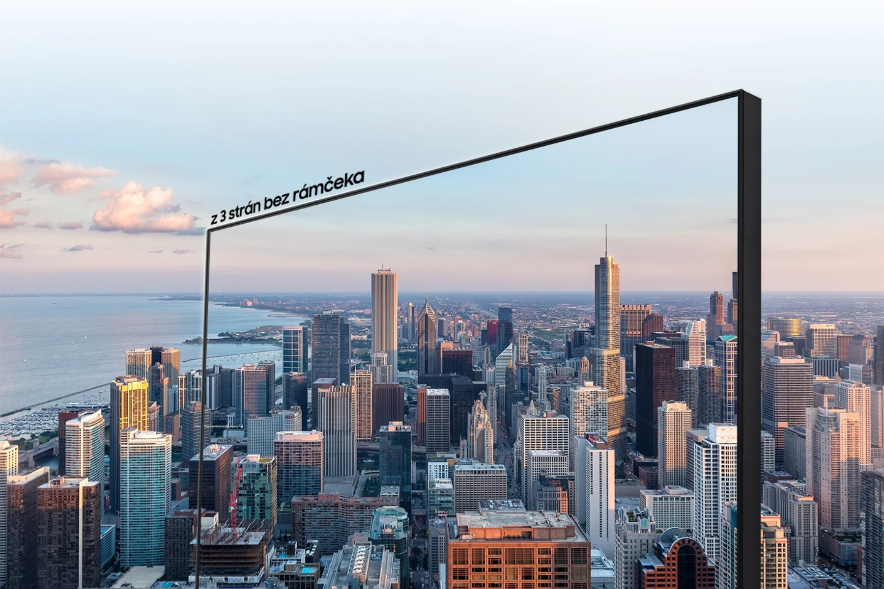 Monitor Samsung F24T450FQ bezramovy dizajn