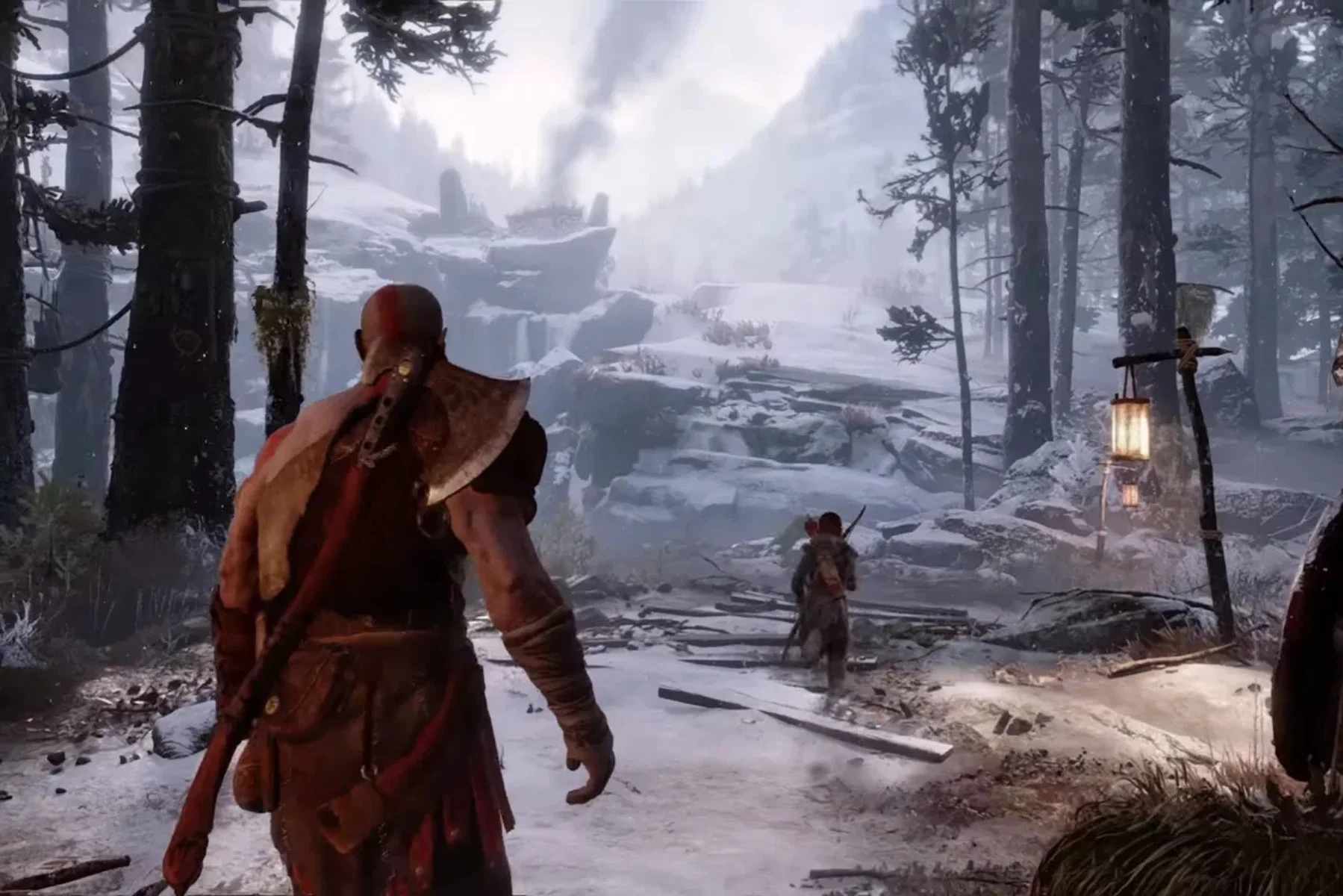 Hra pre Sony PlayStation 4 God of War pribeh otca a syna