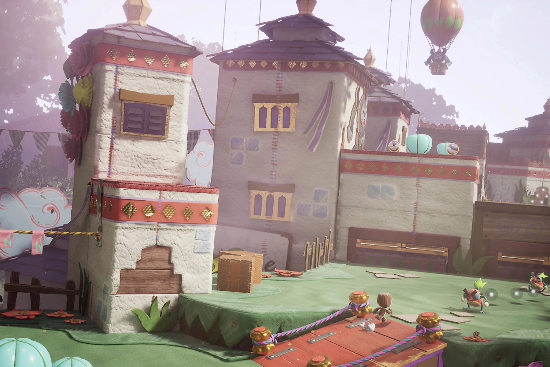 Hra pre PlayStation 4 Sony Sackboy A Big Adventure! pribeh