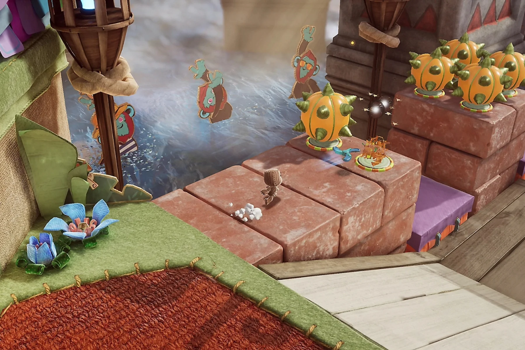 Hra pre PlayStation 4 Sony Sackboy A Big Adventure! rozne herne svety