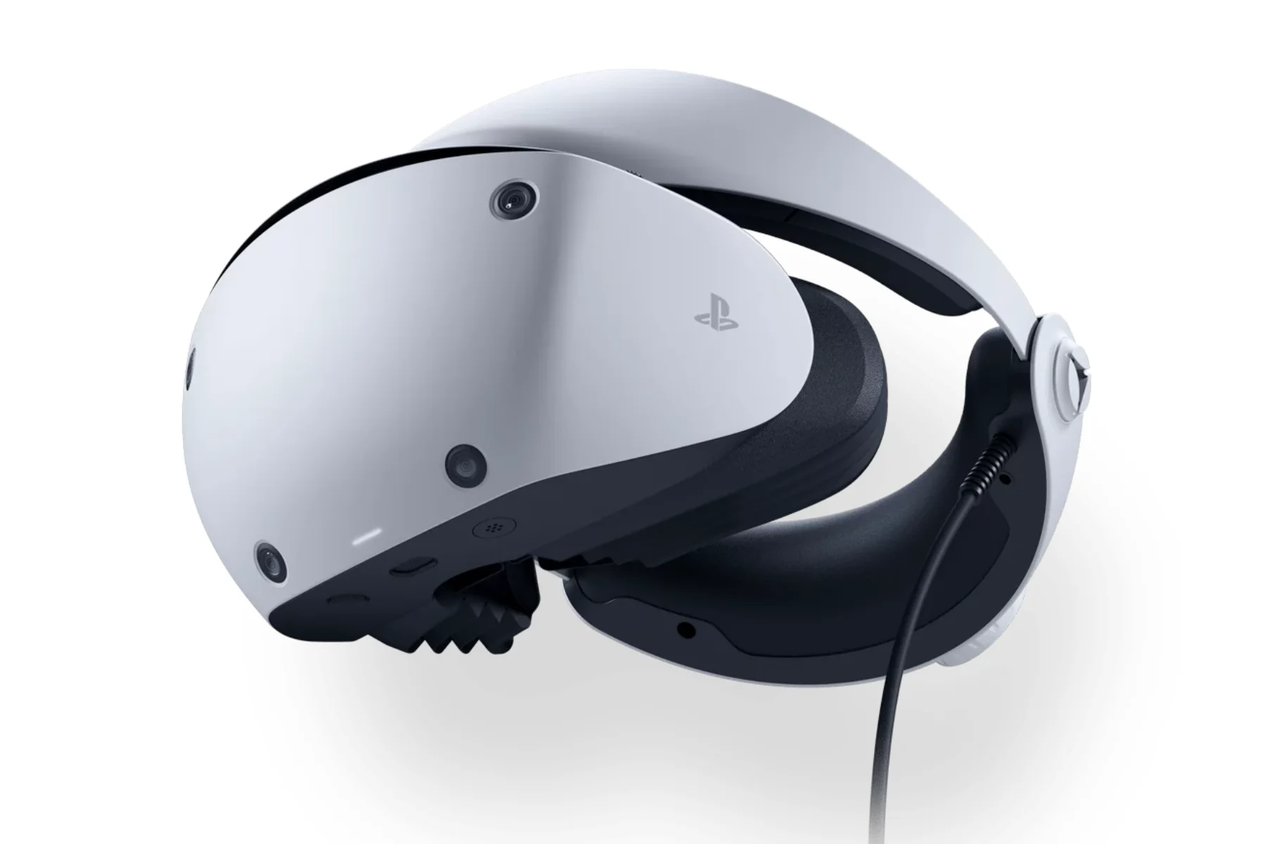 Náhlavná súprava Sony PlayStation VR2 s hrou Horizon Call of the Mountain vysoke detaily