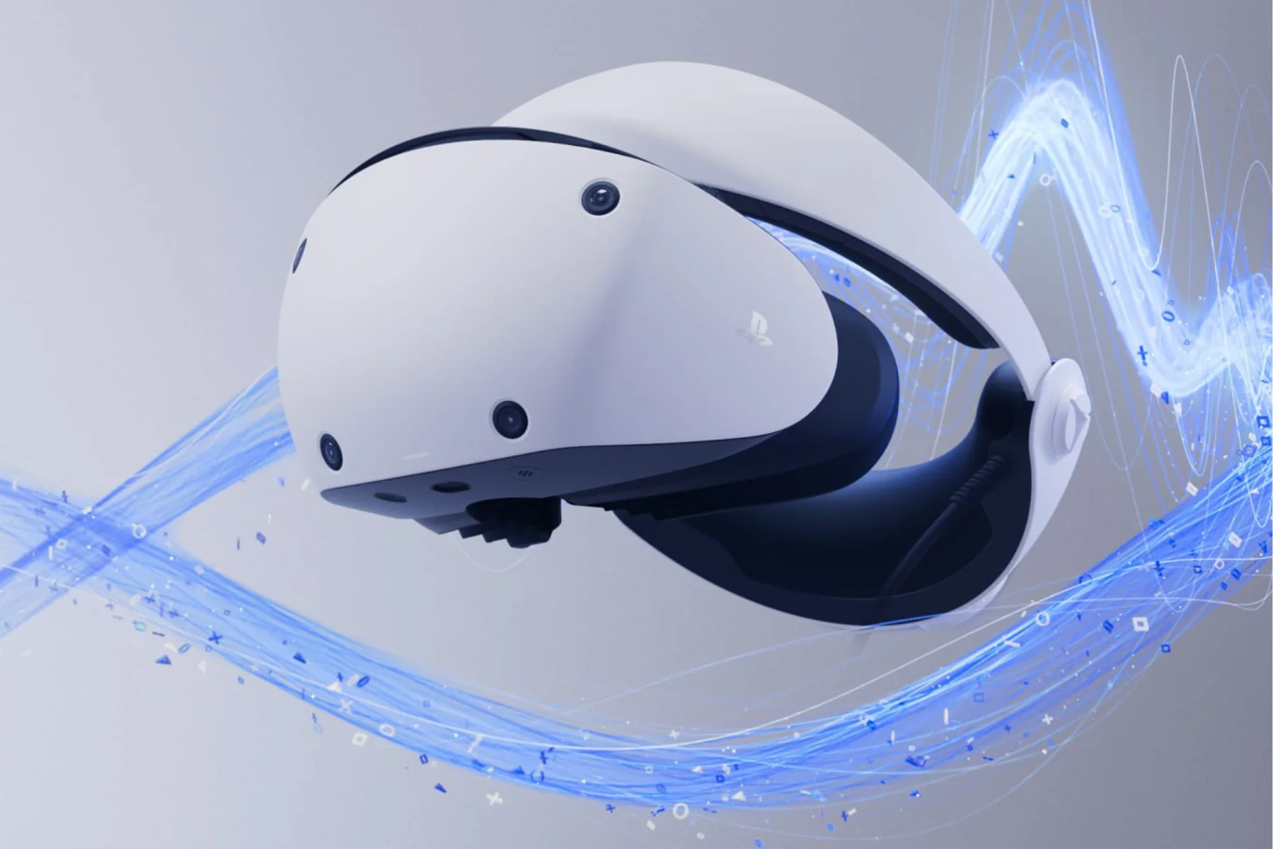 Náhlavná súprava Sony PlayStation VR2 s hrou Horizon Call of the Mountain 3D zvuk