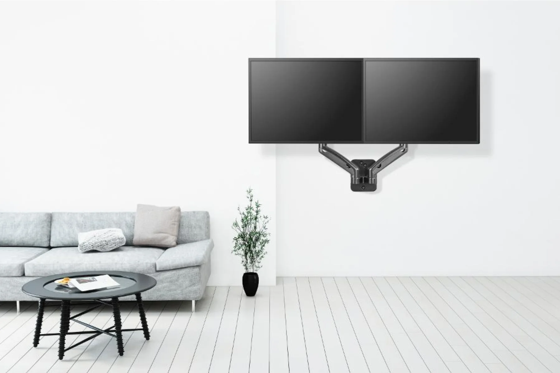 Držiak monitoru single Stell SOS 1820 univerzalnost flexibilita