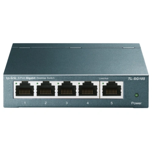 5 portový gigabitový stolný switch TL-SG105