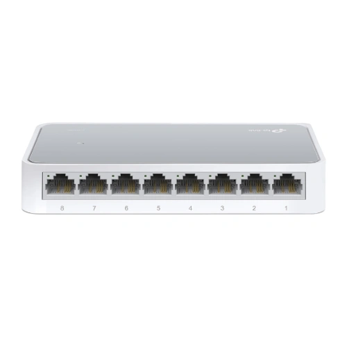 8-portov&yacute; stoln&yacute; prep&iacute;nač 10/100 Mbps TL-SF1008D