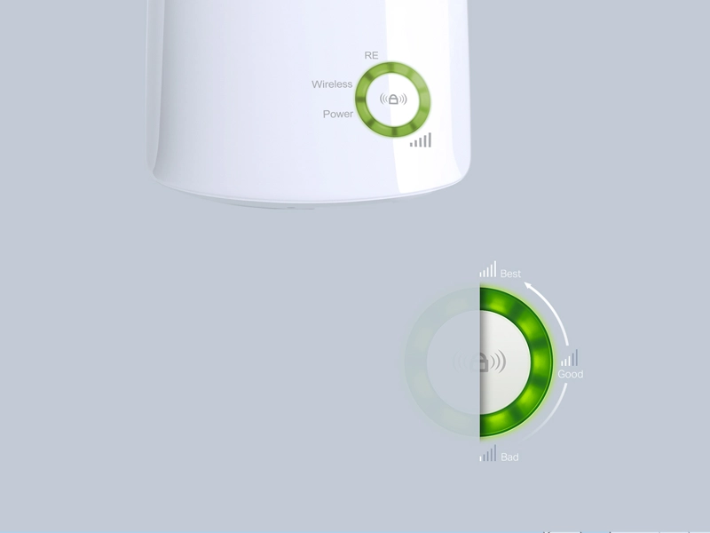 Tp-Link_TL-WA854RE indikátor signálu