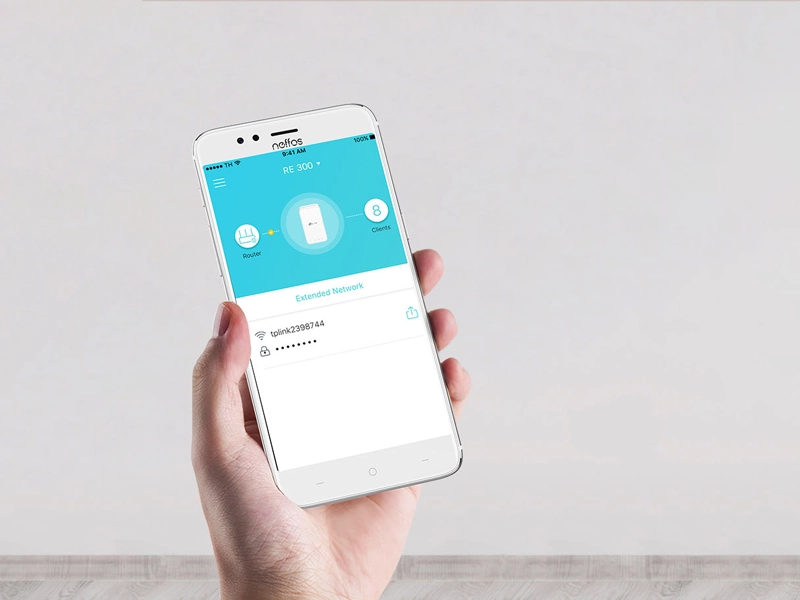Tp-Link_RE300 aplikácia