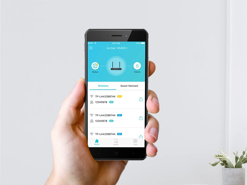 Tp-Link_Archer_VR400_AC1200 aplikácia