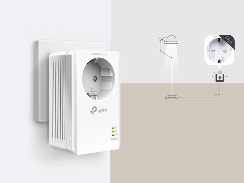 Tp-Link_TL-PA7017PKIT extra zásuvka