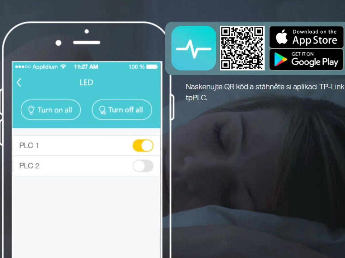 Spr&aacute;va siete Powerline pomocou v&aacute;&scaron;ho smartf&oacute;nu