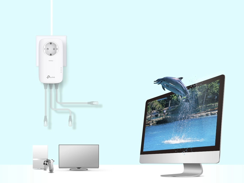 TP-Link_pa8030pkit 3 gigabitové porty