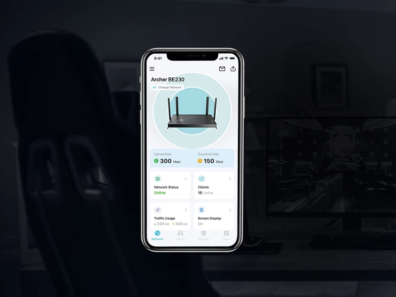 TP_Link_ARCHER_BE230_WIFI7 smartfón aplikácia