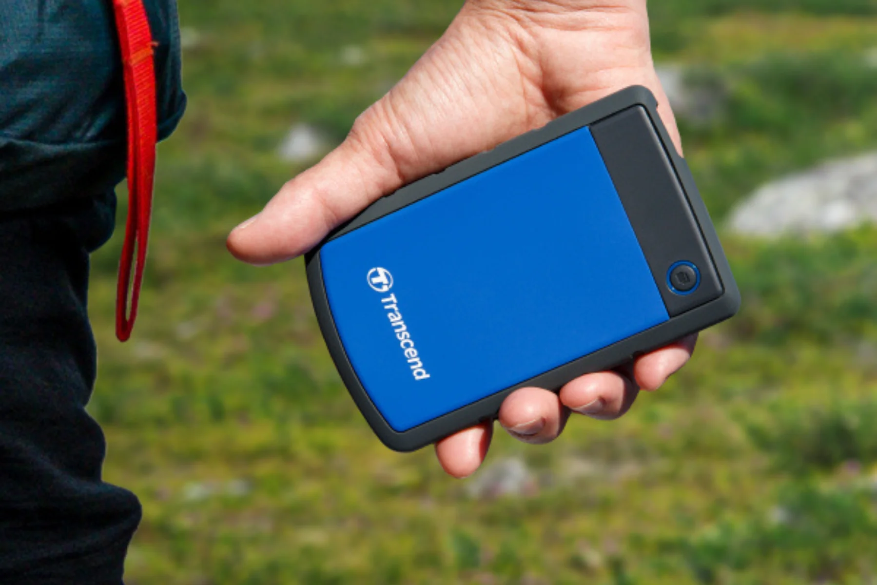 Externý disk Transcend StoreJet 25H3B 2TB robustny mobilny