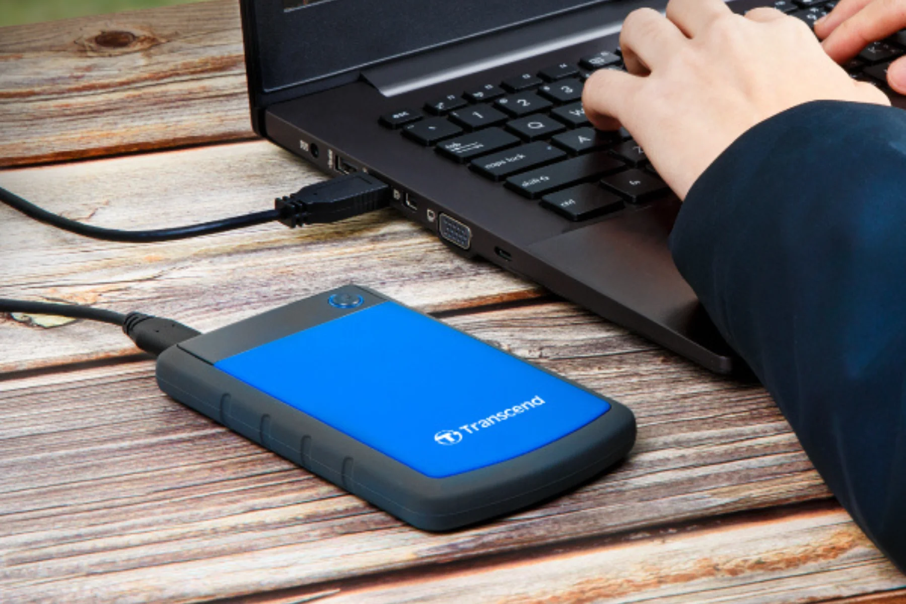 Externý disk Transcend StoreJet 25H3B 2TB usb A