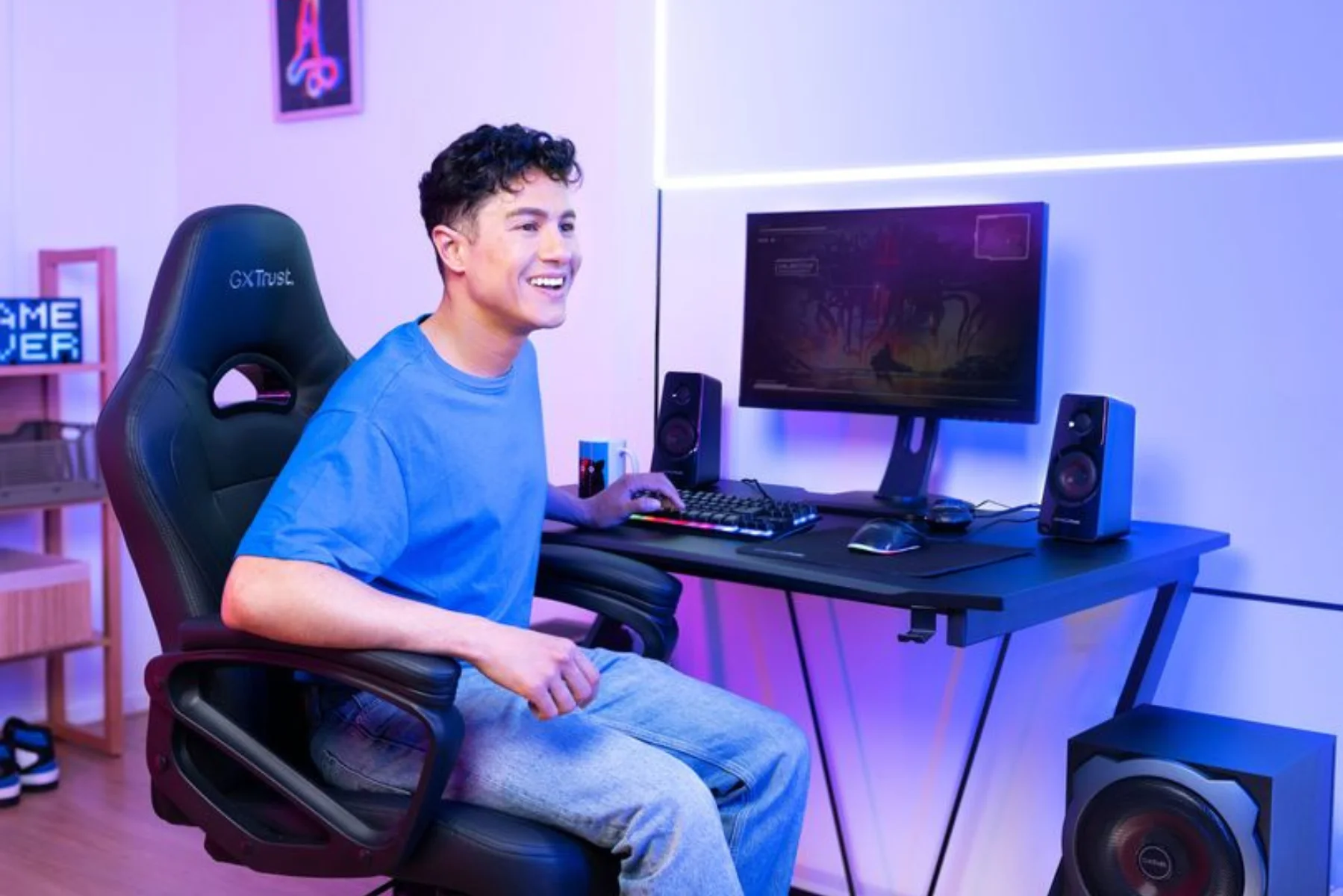 PC reproduktory 2.1 Trust 19023 GXT 38 mohutne basy