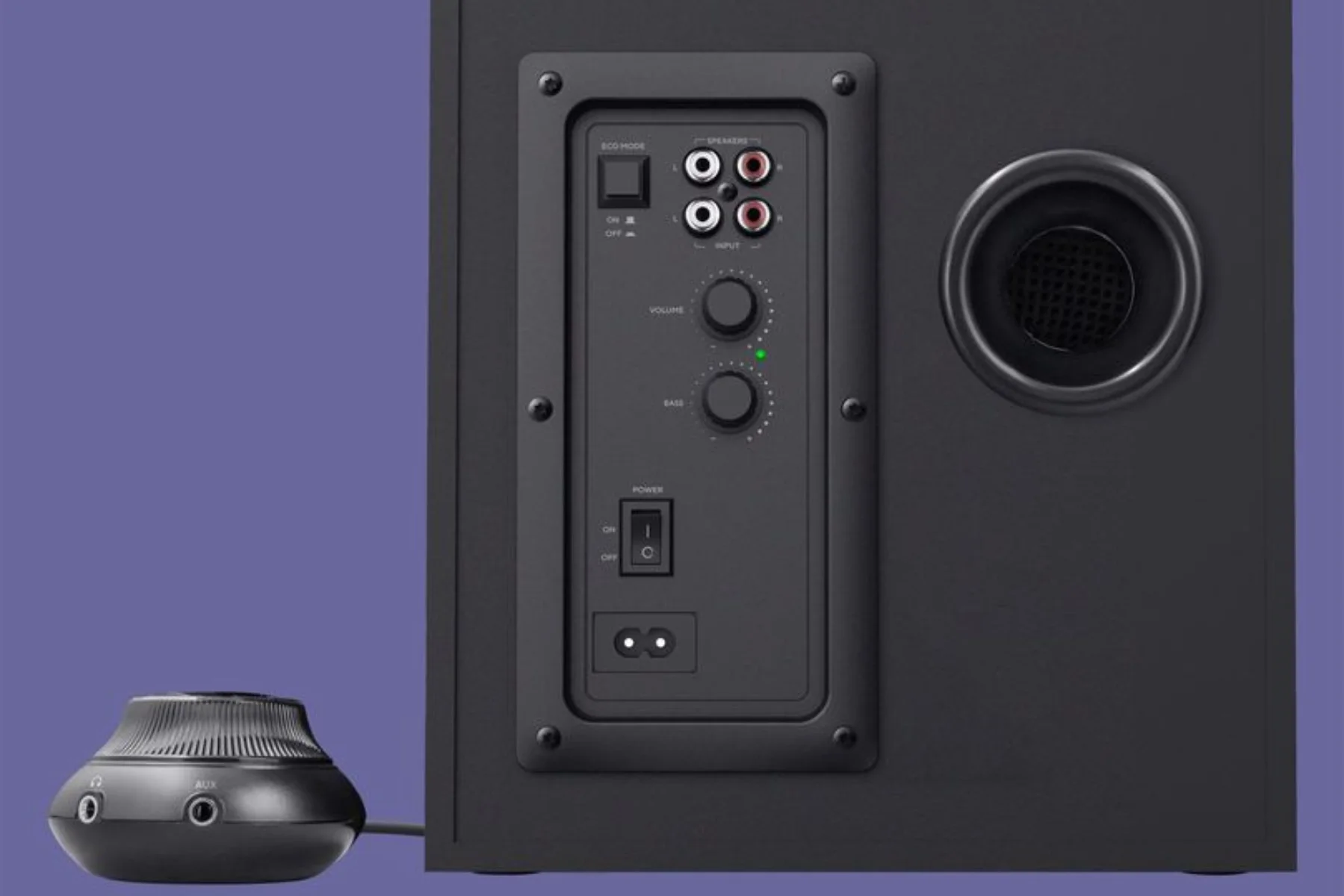 PC reproduktory 2.1 Trust 19023 GXT 38 ovladanie