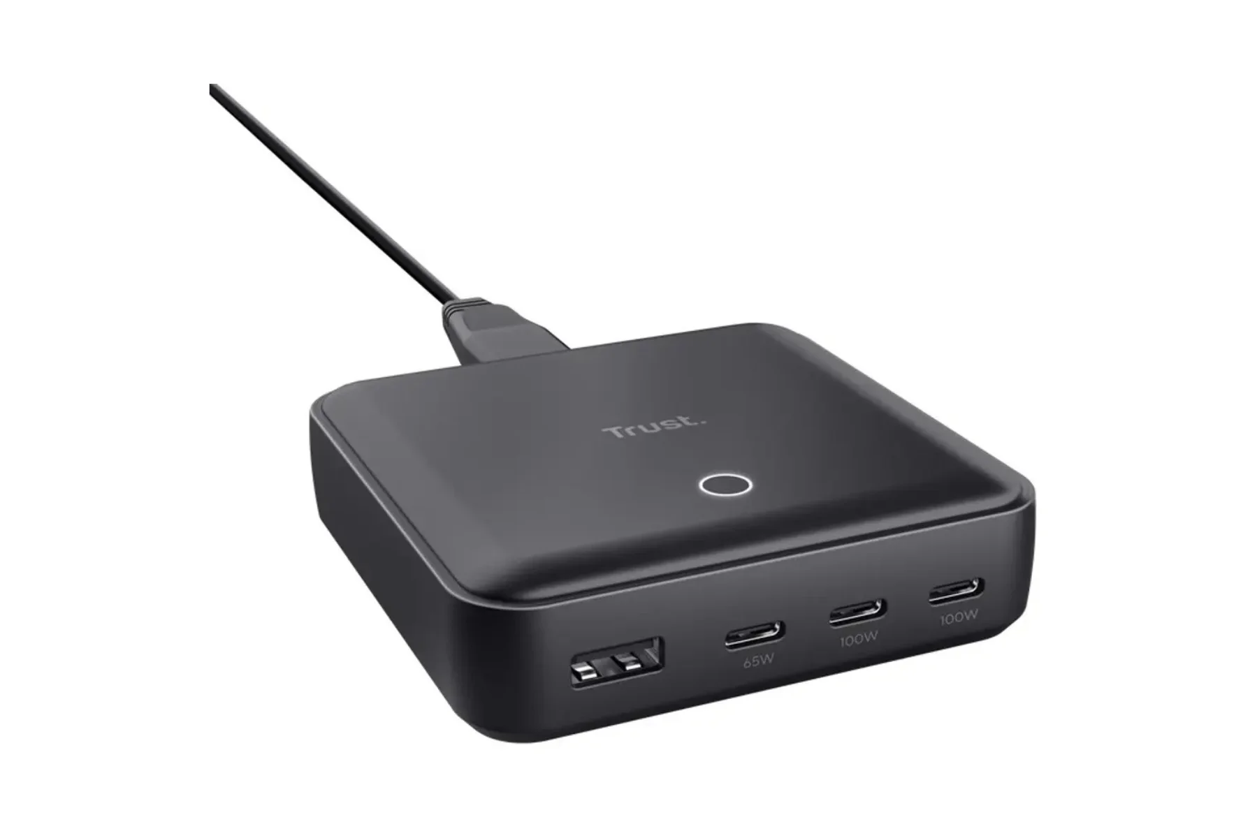 Napájací adaptér Trust MAXO 100W 3 porty USB-C 1 port USB-A