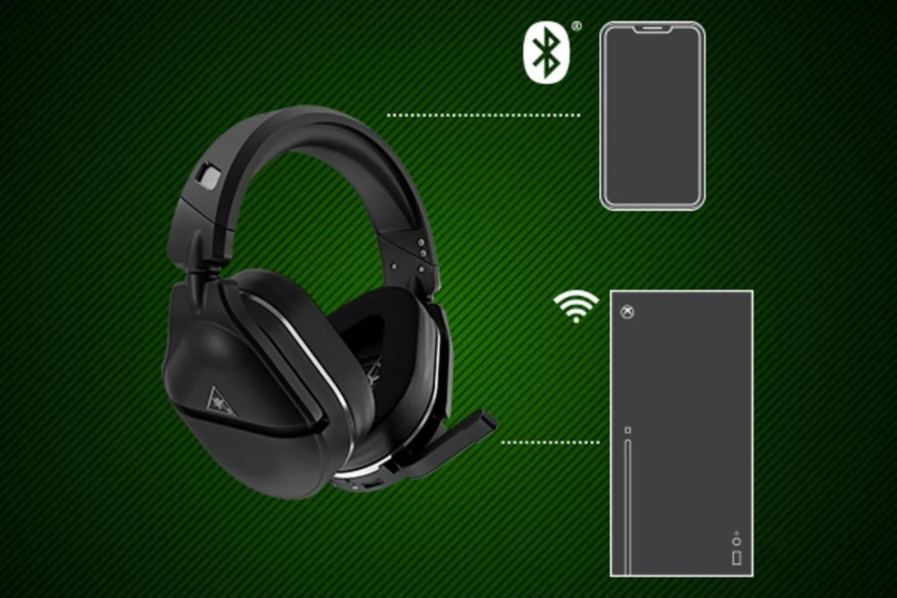 Herné slúchadlá Turtle Beach Stealth 700 Gen2 Max Black bluetooth