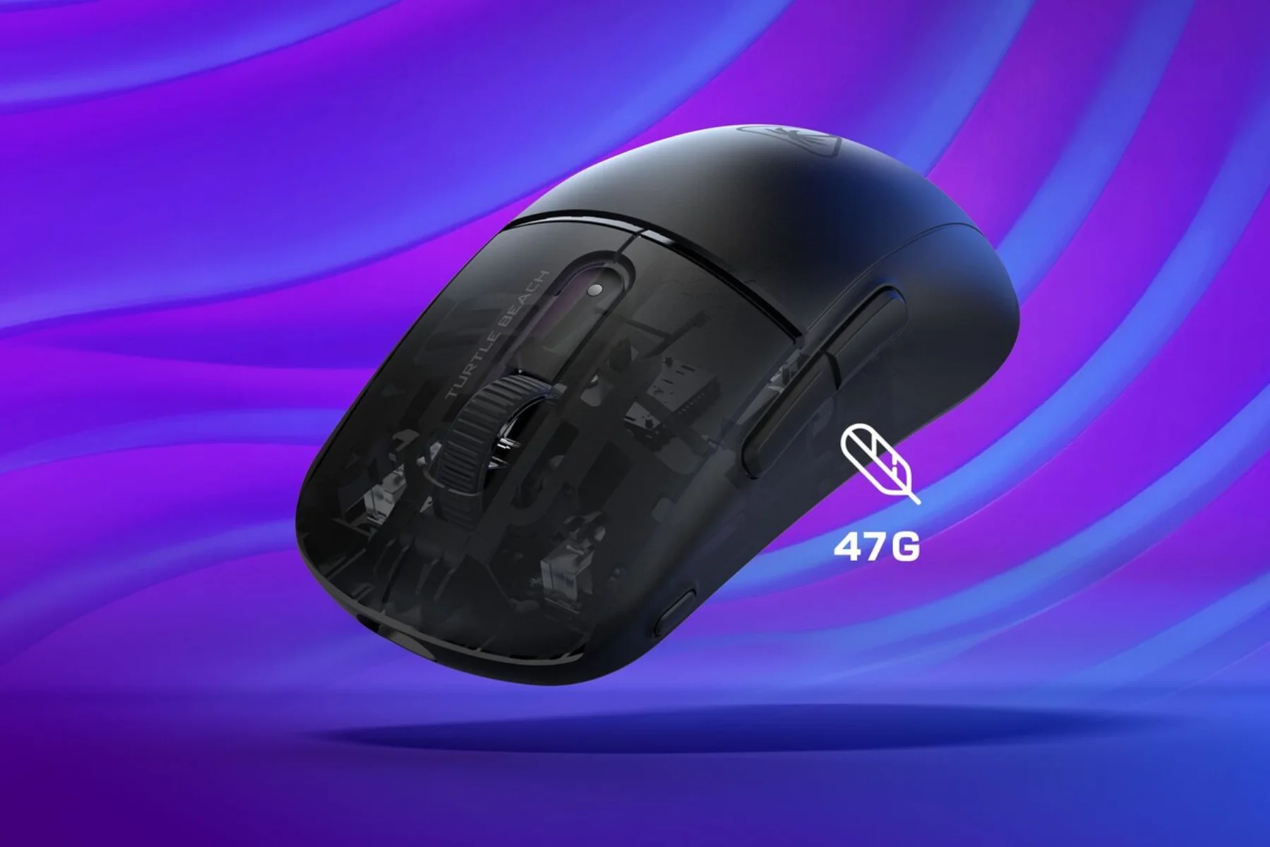 Herná myš Turtle Beach BT Burst II Air White ultralahka