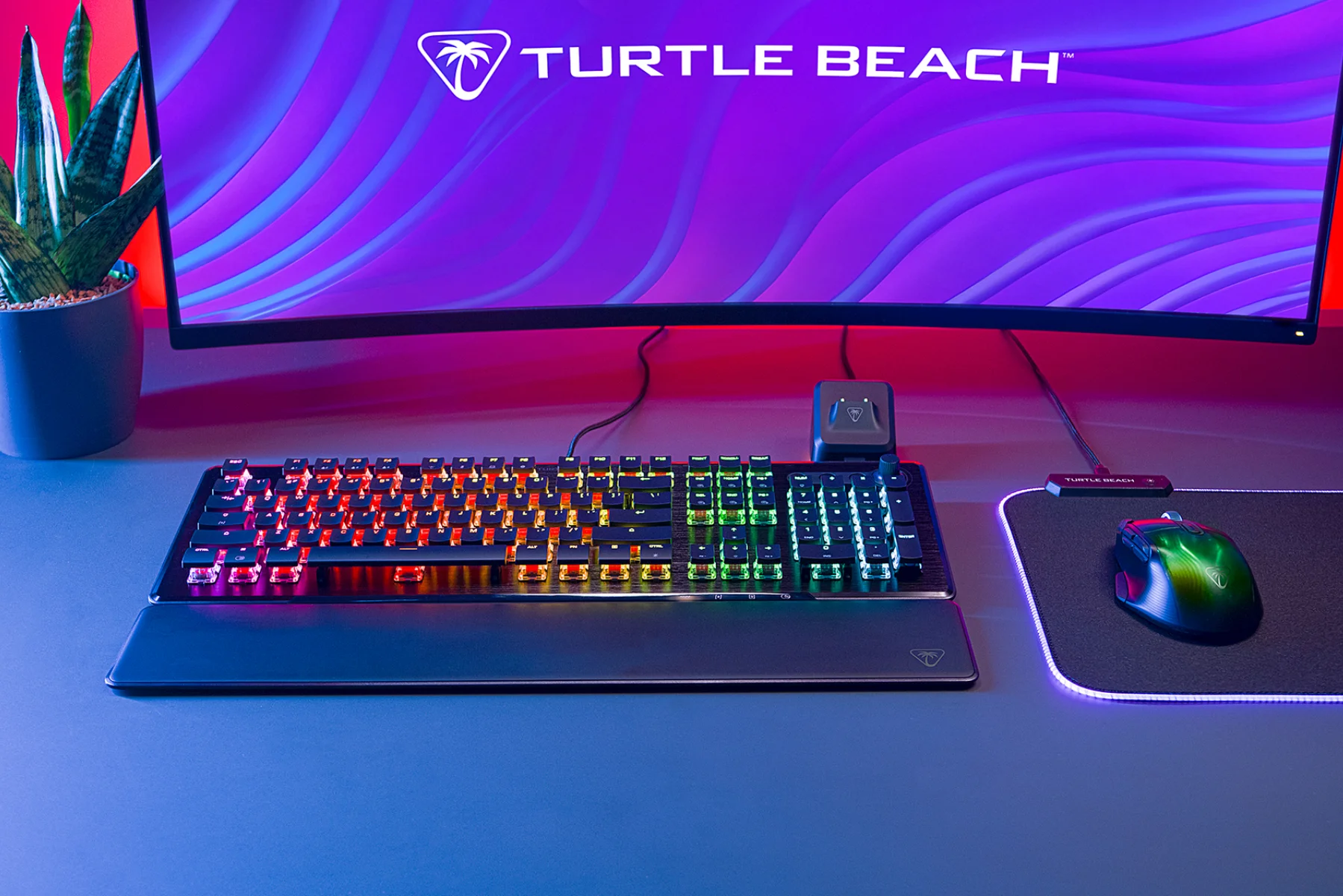 Herná klávesnica Turtle Beach Vulcan II TKL Black spinace titan II