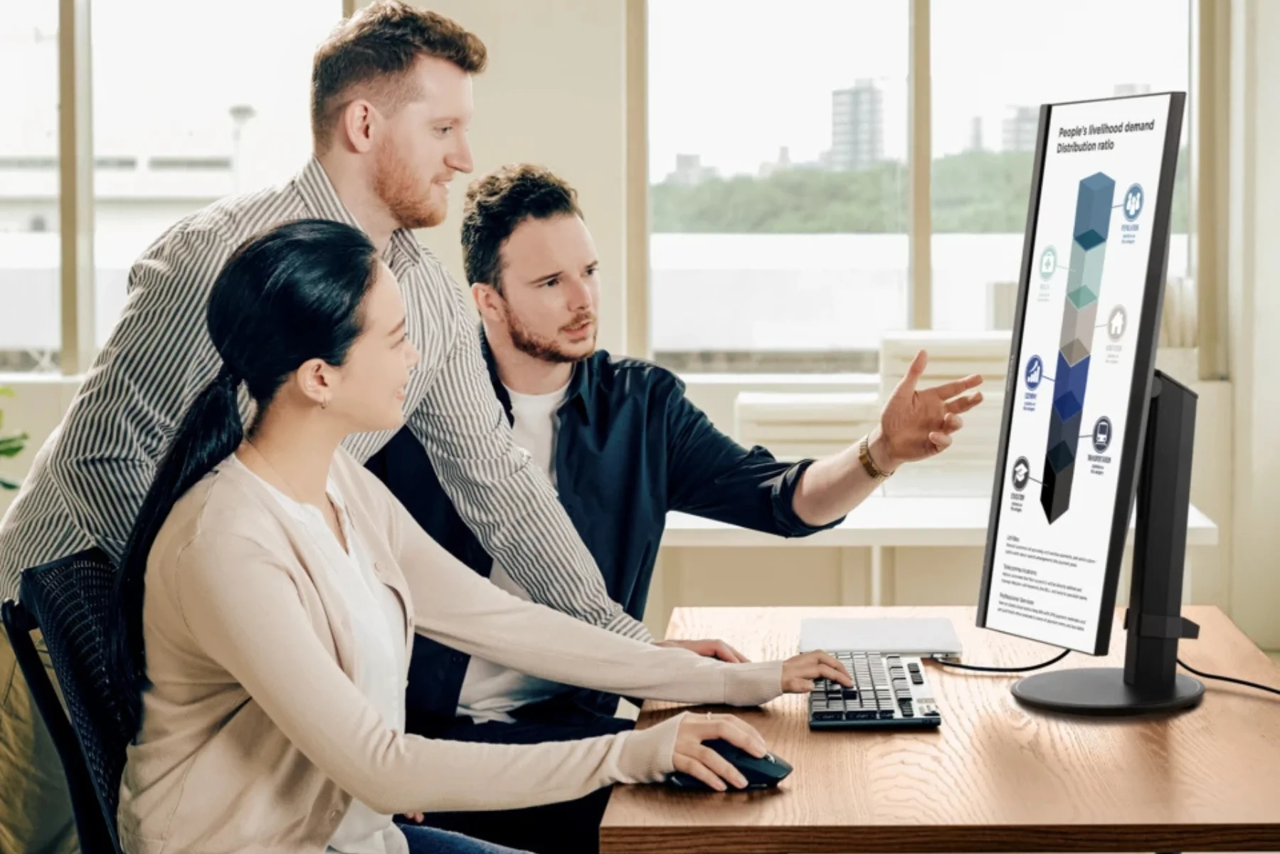 Monitor Viewsonic VG2709-2K-MHDU-2 Black QHD