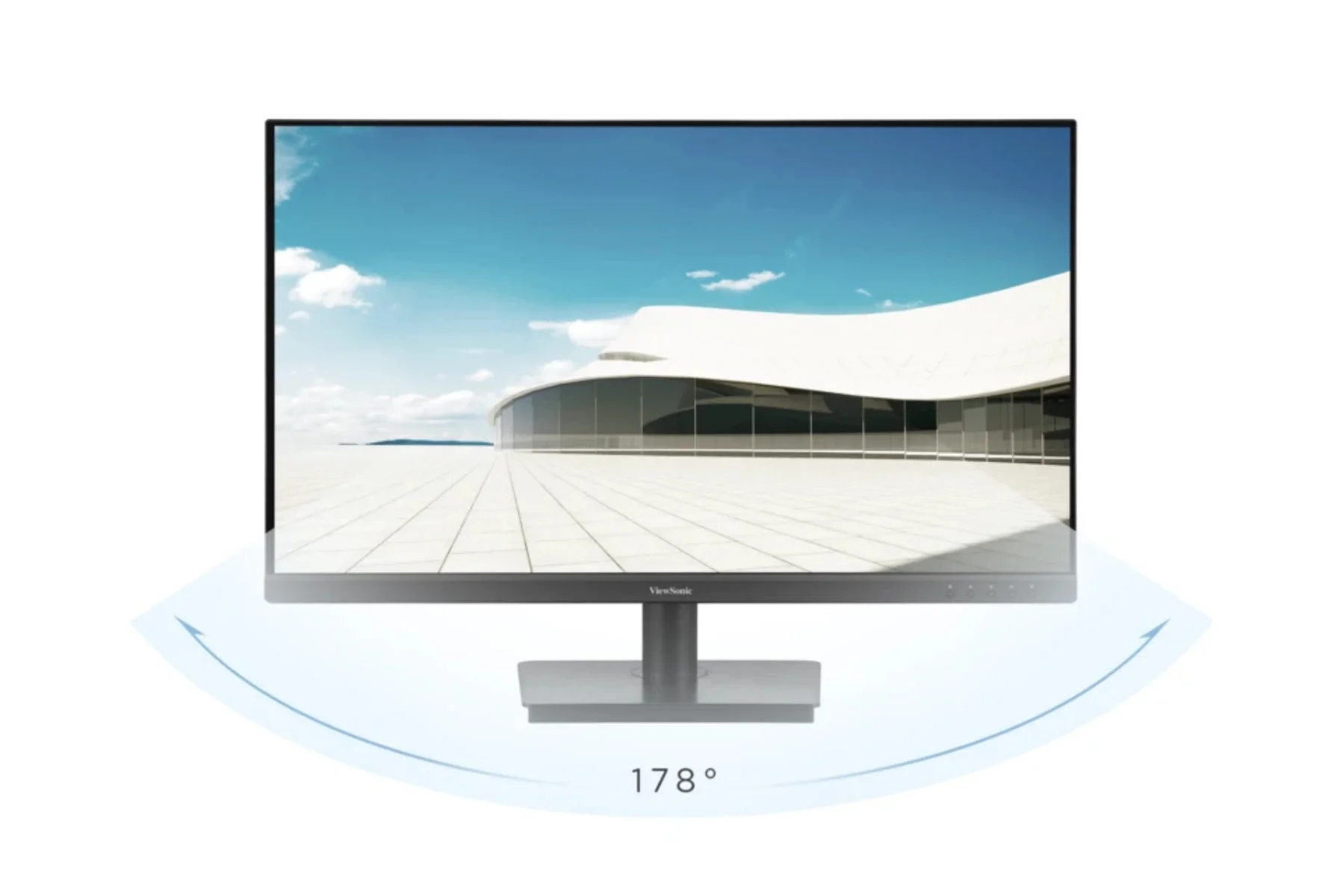 Monitor Viewsonic VA3208-4K-HD Black siroke uhly