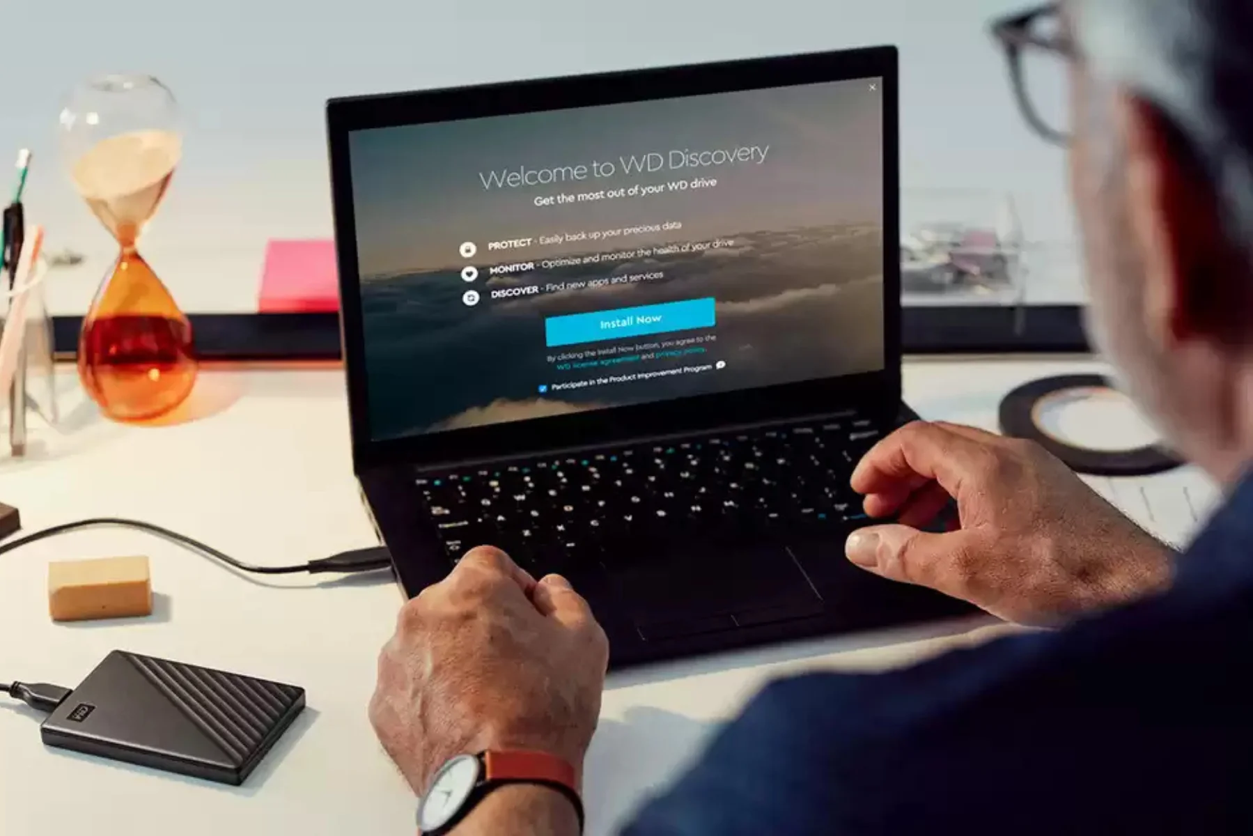 Extern&yacute; disk WD My Passport HDD BK vysoka rychlost prenosu dat