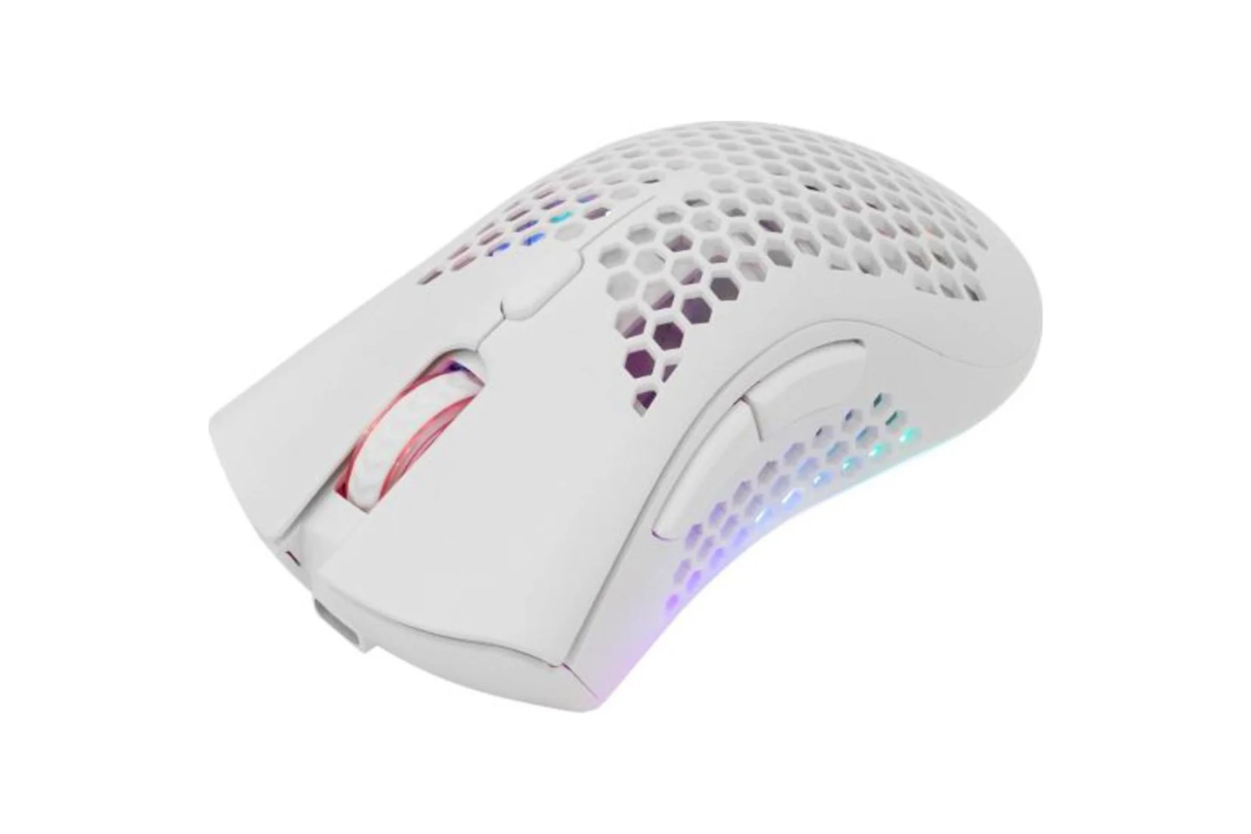 Bezdrôtová herná myš WHITE SHARK Lionel White senzor s rozlisenim 10000 DPI