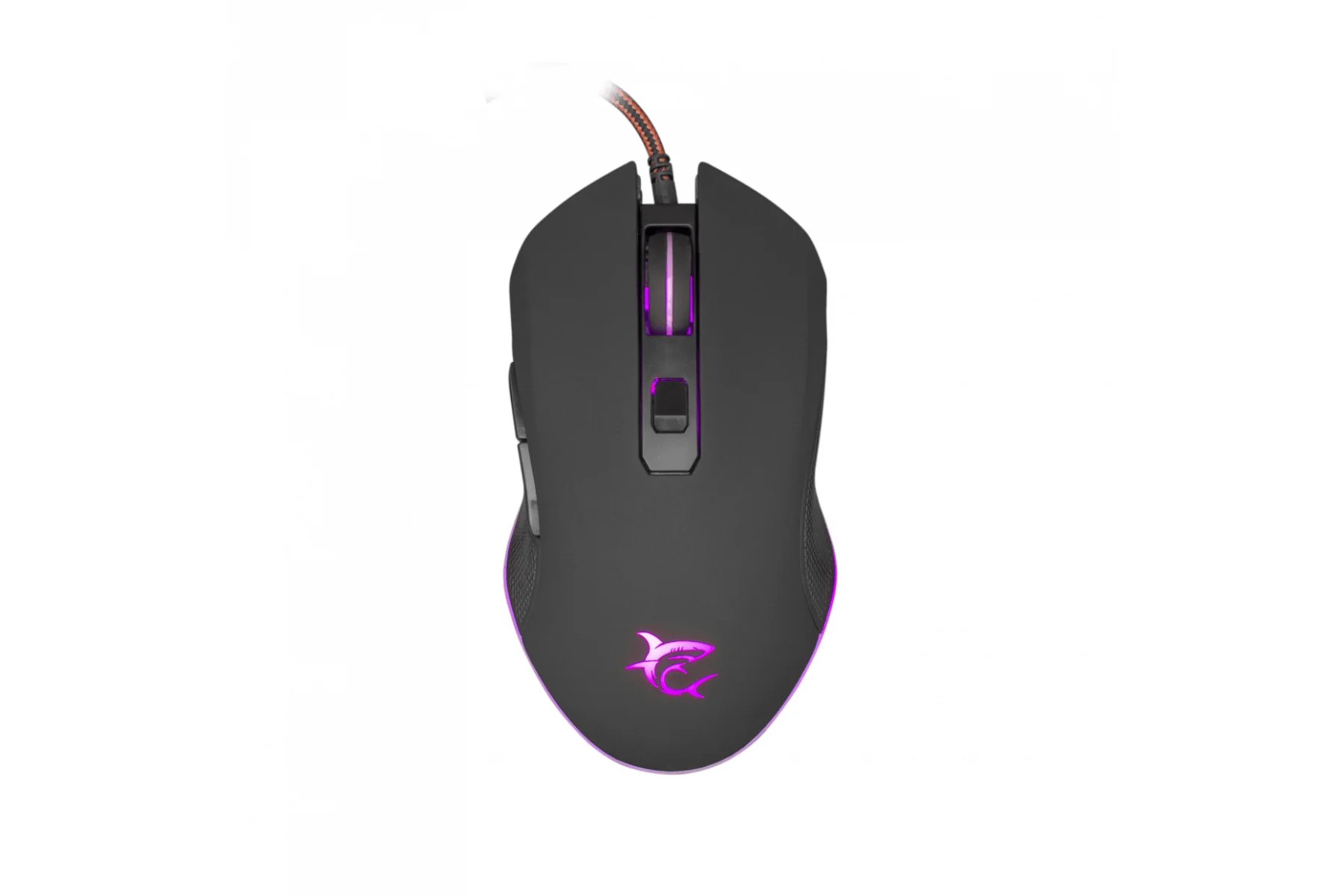 Herná myš WHITE SHARK Cyrus Black 6 tlacidiel