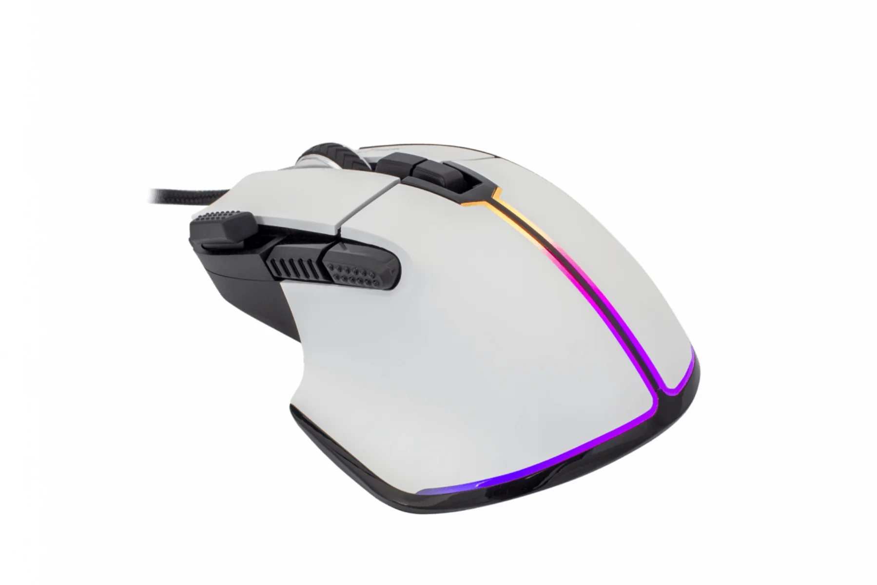 Herná myš WHITE SHARK Marrok White vyhoda pre hracov