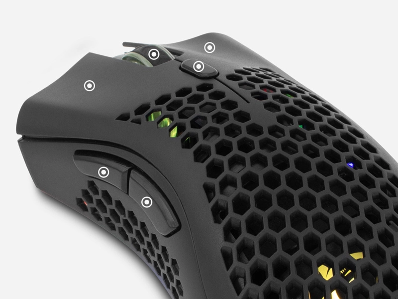 WhiteShark_Lionel 6 tlačidiel