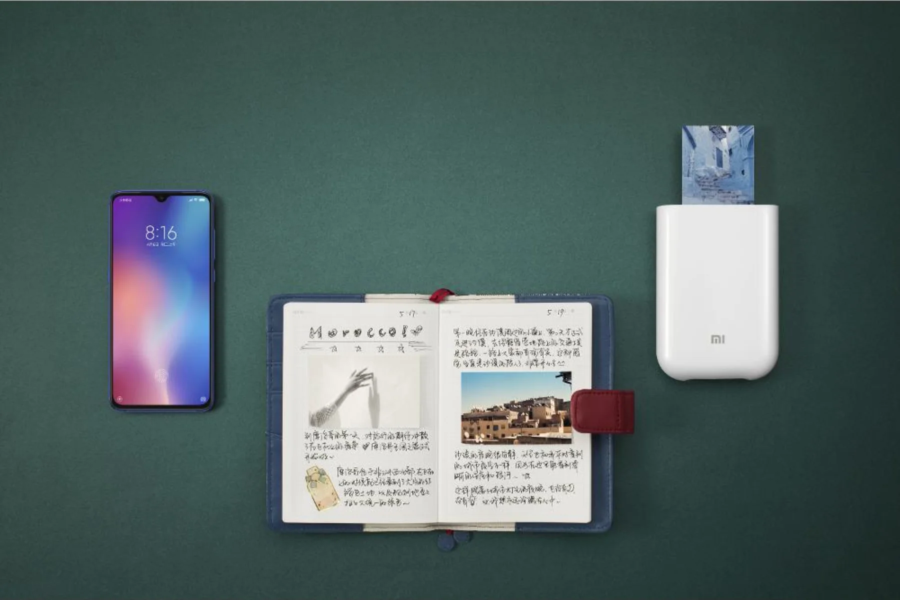 Prenosná tlačiareň Xiaomi Mi Portable Photo Printer okamzite upravy tlace