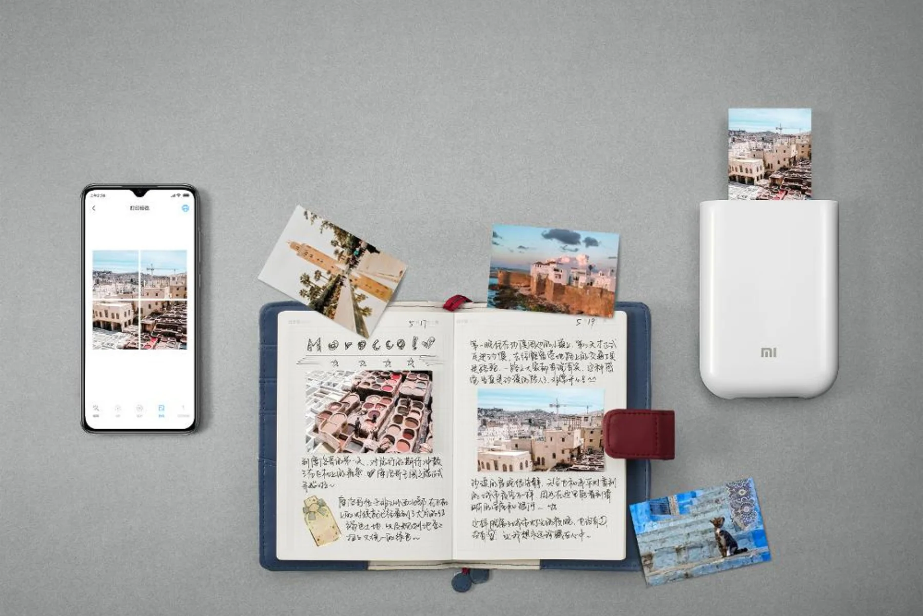 Prenosná tlačiareň Xiaomi Mi Portable Photo Printer dlha vydrz baterie