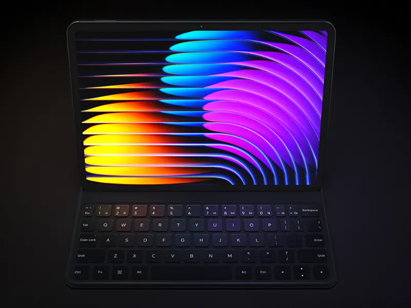 Xiaomi Keyboard ma dovjaké využitie ako kryt a klávesnica zároveň.