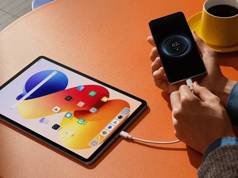 Xiaomi_redmi_pad_2_pro reverzné nabíjanie