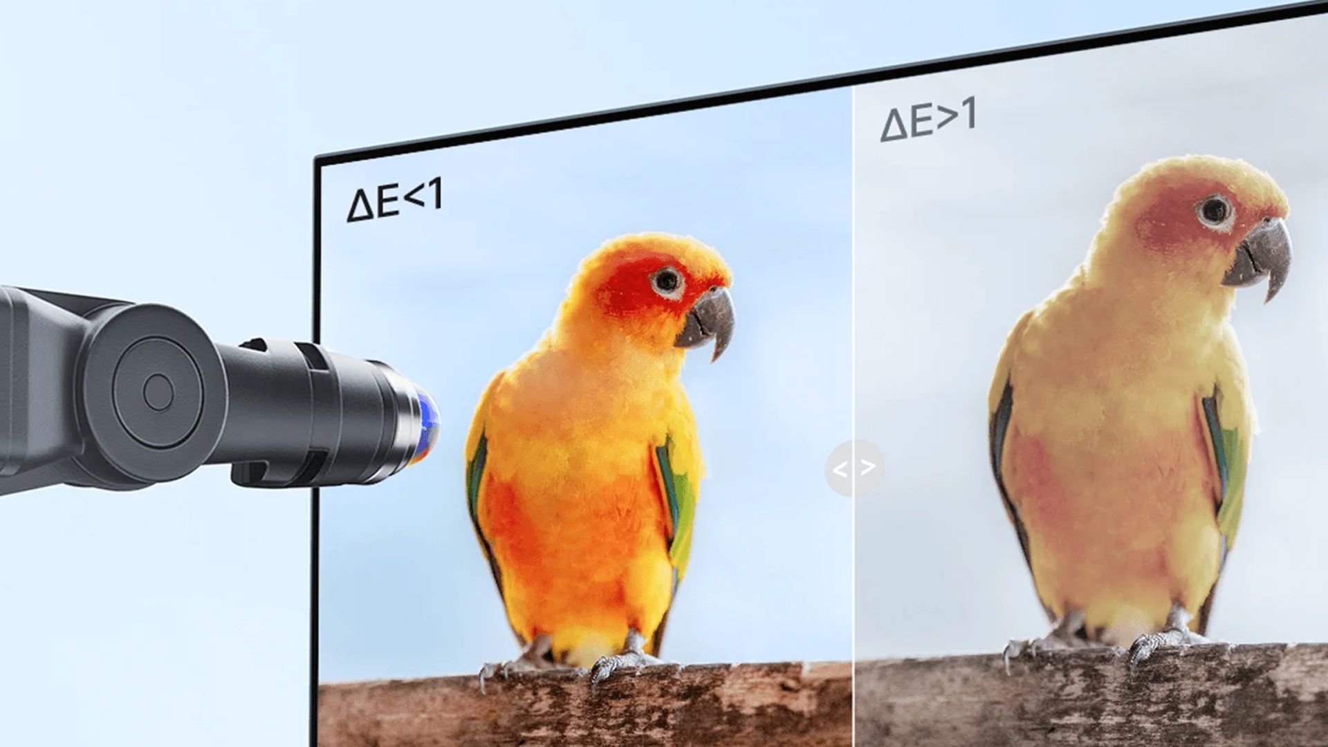 Porovnanie vykreslenia farieb