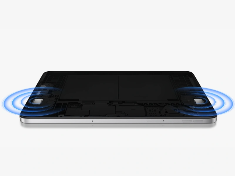 Nechajte sa tabletom Redmi Pad 2 9,7 preniesť do úžasného sveta špičkového zvuku.