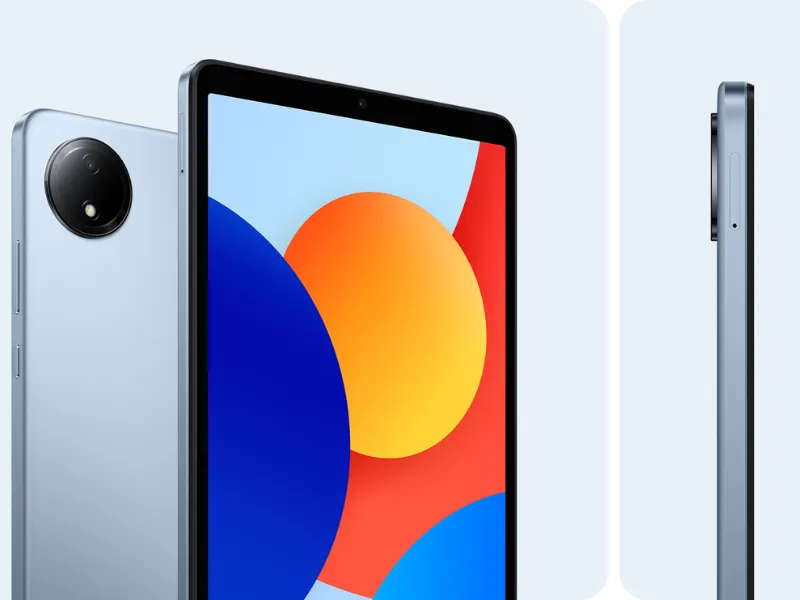 Štýlové farebné prevedenie Sky Blue tabletu Redmi Pad SE 8,7