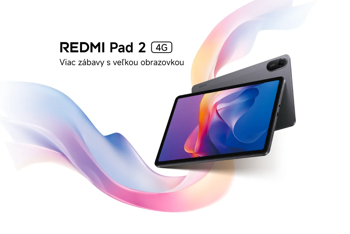 Vynikajúci tablet Redmi Pad 2 4G je všetko čo potrebujete pre vašu zábavu.