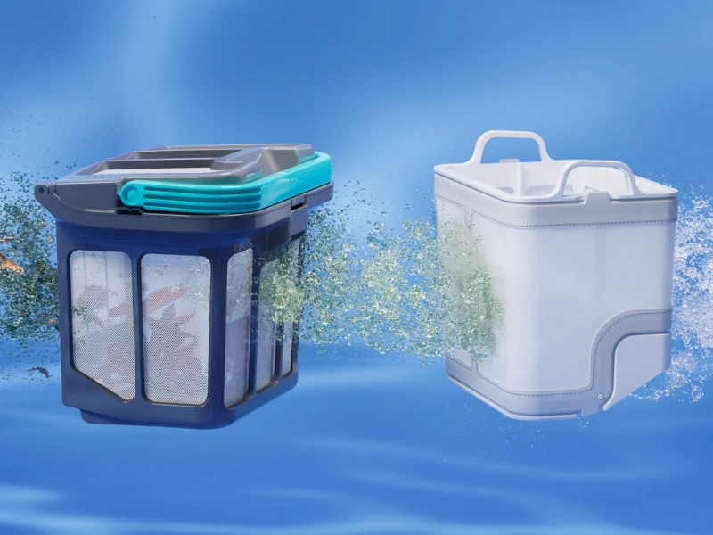 Filter MicroMesh&trade; vys&aacute;vača Aiper SCUBA N1 Pro zachyt&iacute; 3&mu;m častice.