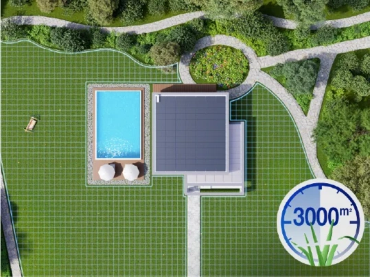 Pomocou 360&deg; 3D LiDARu a 3D ToF LiDARu kosačka Goat A3000 LiDAR PRO deteguje vzdialenosti a vygeneruje podrobn&uacute; 3D mapu, vďaka čomu sa suver&eacute;nne orientuje za ak&yacute;chkoľvek podmienok.