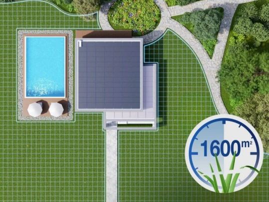 Pomocou 360&deg; 3D LiDARu a 3D ToF LiDARu kosačka Goat A1600 LiDAR PRO deteguje vzdialenosti a vygeneruje podrobn&uacute; 3D mapu, vďaka čomu sa suver&eacute;nne orientuje za ak&yacute;chkoľvek podmienok.