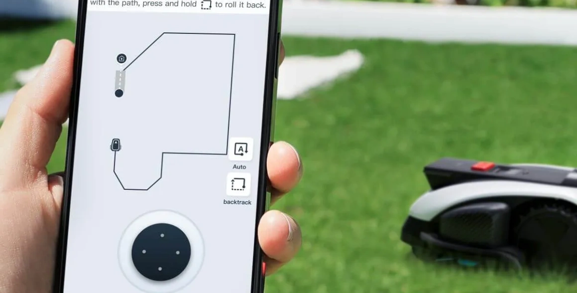 Vďaka technol&oacute;gii SmartEdge a automatick&eacute;mu mapovaniu z&aacute;hrady umožn&iacute; kosačke Goat O1200 LiDAR PRO kosiť takmer okmažite po vybalen&iacute;.