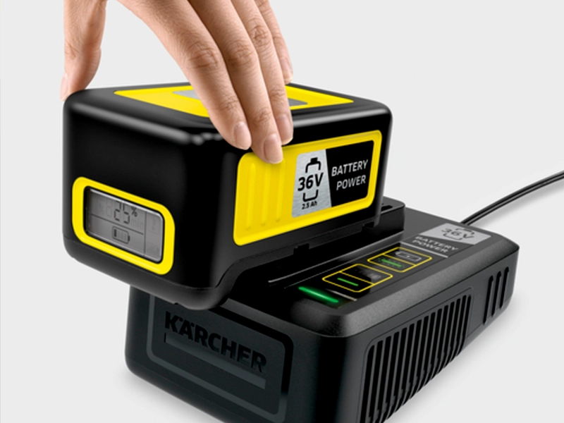 K%C3%A4rcher_Starterkit_Battery_Power_3625 rýchlonabíjačka
