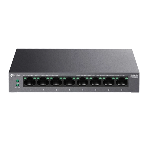 TP LINK LS108GP switch.