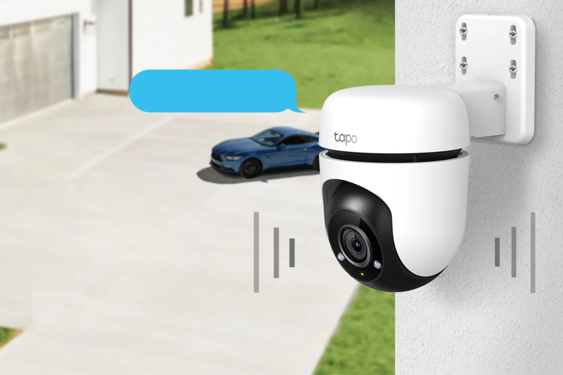 Vonkajšia bezpečnostná Wi-Fi kamera Tp-Link Tapo C500 zvukovy alarm
