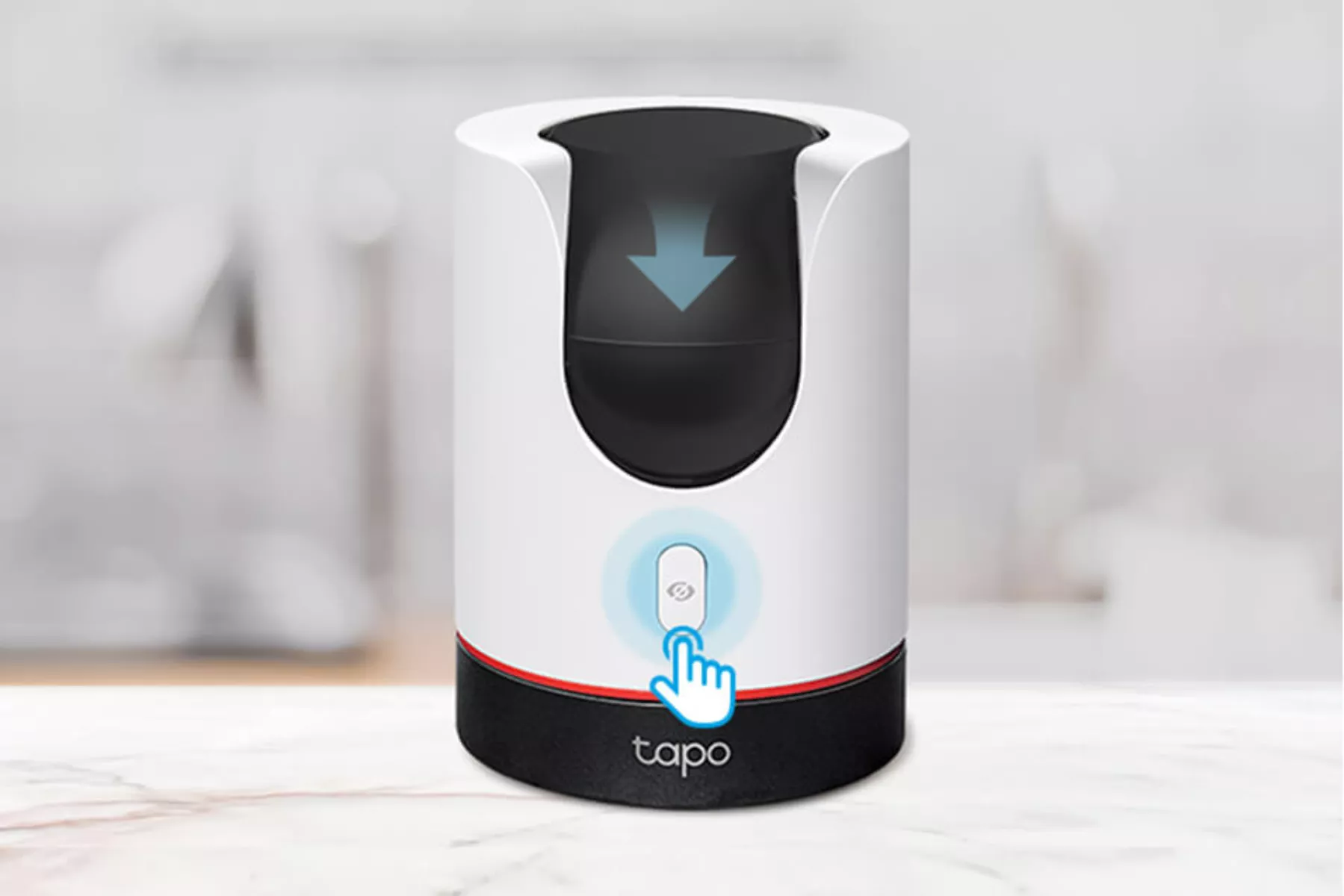 Dom&aacute;ca bezpečnostn&aacute; Wi-Fi kamera Tp-Link Tapo C225 ochrana