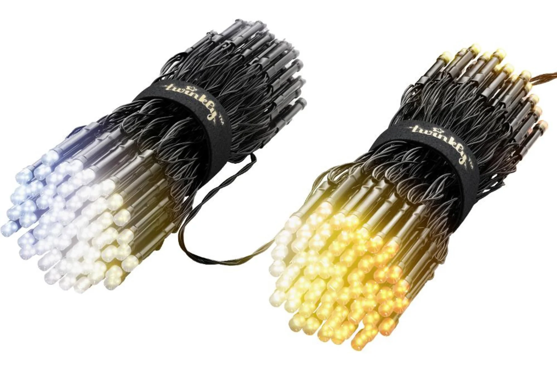 Vonkajšie dekoratívne osvetlenie Twinkly Strings Gen II AWW – LED reťaz efekty